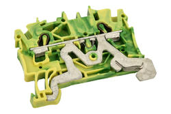 Złączka; na szynę DIN; 2002-1207; zielono-żółty; sprężynowy; Push-in CAGE CLAMP®; 0,25÷4mm2; 24A; 800V; 1 tor; 2; na szynę DIN TS35; Wago; RoHS Złączka; na szynę DIN; 2002-1207; zielono-żółty; sprężynowy; Push-in CAGE CLAMP®; 0,25÷4mm2; 24A; 800V; 1 tor; 2; na szynę DIN TS35; Wago; RoHS