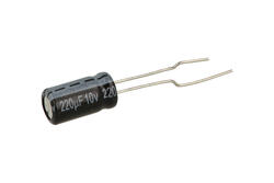 Kondensator; elektrolityczny; niskoimpedancyjny; 220uF; 10V; JTB227M010T2A5E11L; fi 6,3x11mm; 2,5mm; przewlekany (THT); taśma; Jamicon; RoHS Kondensator; elektrolityczny; niskoimpedancyjny; 220uF; 10V; JTB227M010T2A5E11L; fi 6,3x11mm; 2,5mm; przewlekany (THT); taśma; Jamicon; RoHS