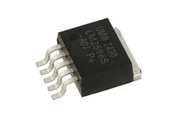 Voltage stabiliser; switched; LM2596S-ADJ; 4,5÷40V; adjustable (ADJ); 3A; D2PAK-5 (TO263-5); surface mounted (SMD); UMW; RoHS Voltage stabiliser; switched; LM2596S-ADJ; 4,5÷40V; adjustable (ADJ); 3A; D2PAK-5 (TO263-5); surface mounted (SMD); UMW; RoHS