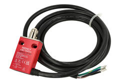 Safety limit switch; EFM-L-3-32; pin plunger with roller; 24mm; 1NO+1NC; with 2m cable; 10A; 300V; IP67; Highly; RoHS Safety limit switch; EFM-L-3-32; pin plunger with roller; 24mm; 1NO+1NC; with 2m cable; 10A; 300V; IP67; Highly; RoHS