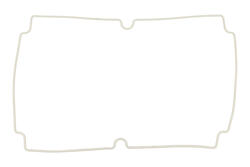 Uszczelka; A353SEAL; silikon; Gainta; RoHS Uszczelka; A353SEAL; silikon; Gainta; RoHS
