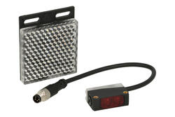 Czujnik; fotoelektryczny; PTE-RM2AP-WT; PNP; NO; refleksyjny (z lustrem); 50÷2000mm; 10÷30V; DC; 100mA; cylindryczny plastikowy; 11x20x30mm; z przewodem 0,15mb ze złączem M8-4p; Akusense; RoHS Czujnik; fotoelektryczny; PTE-RM2AP-WT; PNP; NO; refleksyjny (z lustrem); 50÷2000mm; 10÷30V; DC; 100mA; cylindryczny plastikowy; 11x20x30mm; z przewodem 0,15mb ze złączem M8-4p; Akusense; RoHS