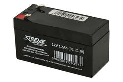 Akumulator; kwasowy bezobsługowy AGM; LP1.2-12; 12V; 1,2Ah; 97x43x53(58)mm; konektor 4,8 mm; 0,59kg Akumulator; kwasowy bezobsługowy AGM; LP1.2-12; 12V; 1,2Ah; 97x43x53(58)mm; konektor 4,8 mm; 0,59kg