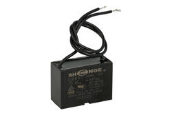 Kondensator; silnikowy (rozruchowy); CBB61 5uF/450V; 5uF; 450V AC; 22x34x47mm; z przewodami; Shenge; RoHS Kondensator; silnikowy (rozruchowy); CBB61 5uF/450V; 5uF; 450V AC; 22x34x47mm; z przewodami; Shenge; RoHS