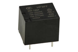 Przekaźnik; elektromagnetyczny miniaturowy; HF3FF-024-1ZST ( JQC); 24V; DC; 1 styk przełączny; 10A; 277V AC; 10A; 28V DC; do druku (PCB); Hongfa; RoHS Przekaźnik; elektromagnetyczny miniaturowy; HF3FF-024-1ZST ( JQC); 24V; DC; 1 styk przełączny; 10A; 277V AC; 10A; 28V DC; do druku (PCB); Hongfa; RoHS