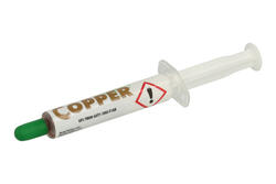 Paste; thermally conductive; AGT-060 AG Copper Thermal Grease/1,5ml; 4g; paste; syringe; AG Termopasty; 3,1W/mK Paste; thermally conductive; AGT-060 AG Copper Thermal Grease/1,5ml; 4g; paste; syringe; AG Termopasty; 3,1W/mK